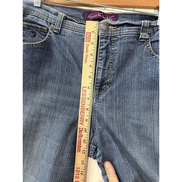 Gloria Vanderbilt Womens Size 12 Dark Wash Short Jeans - Picture 12 of 13